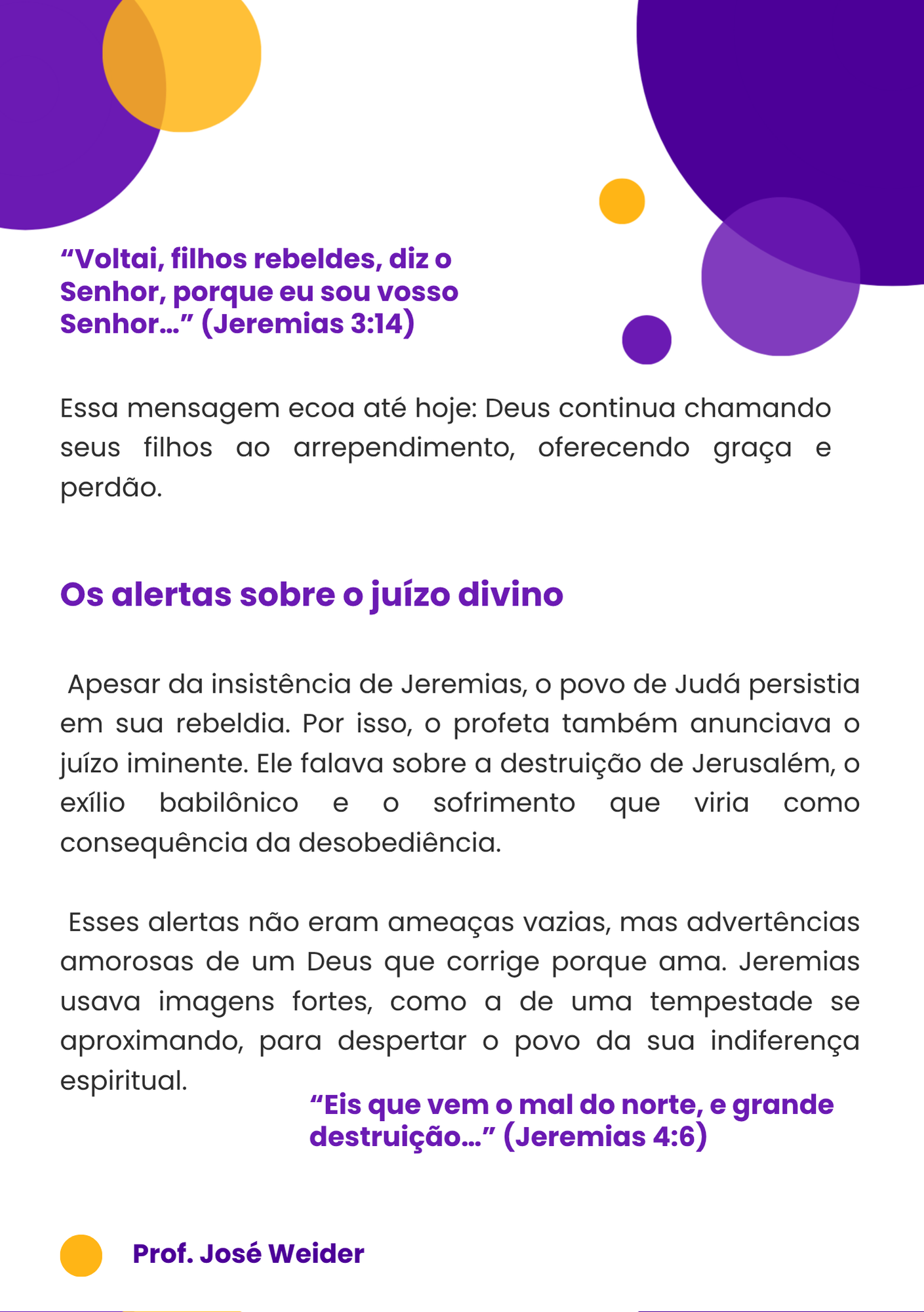 Material complementar lição 2 EBD Jovens