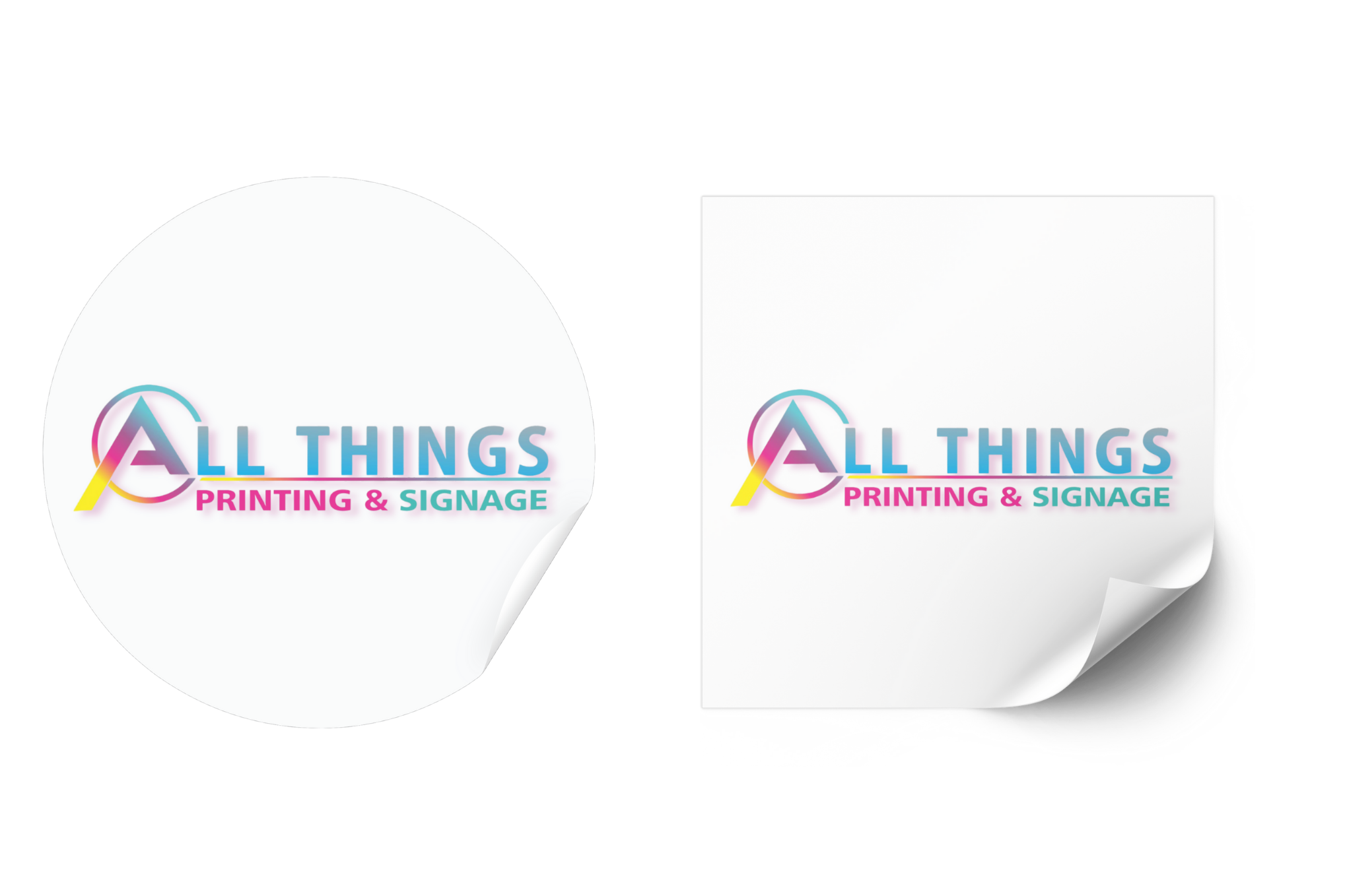 Custom Stickers 1m x 1m Sheet