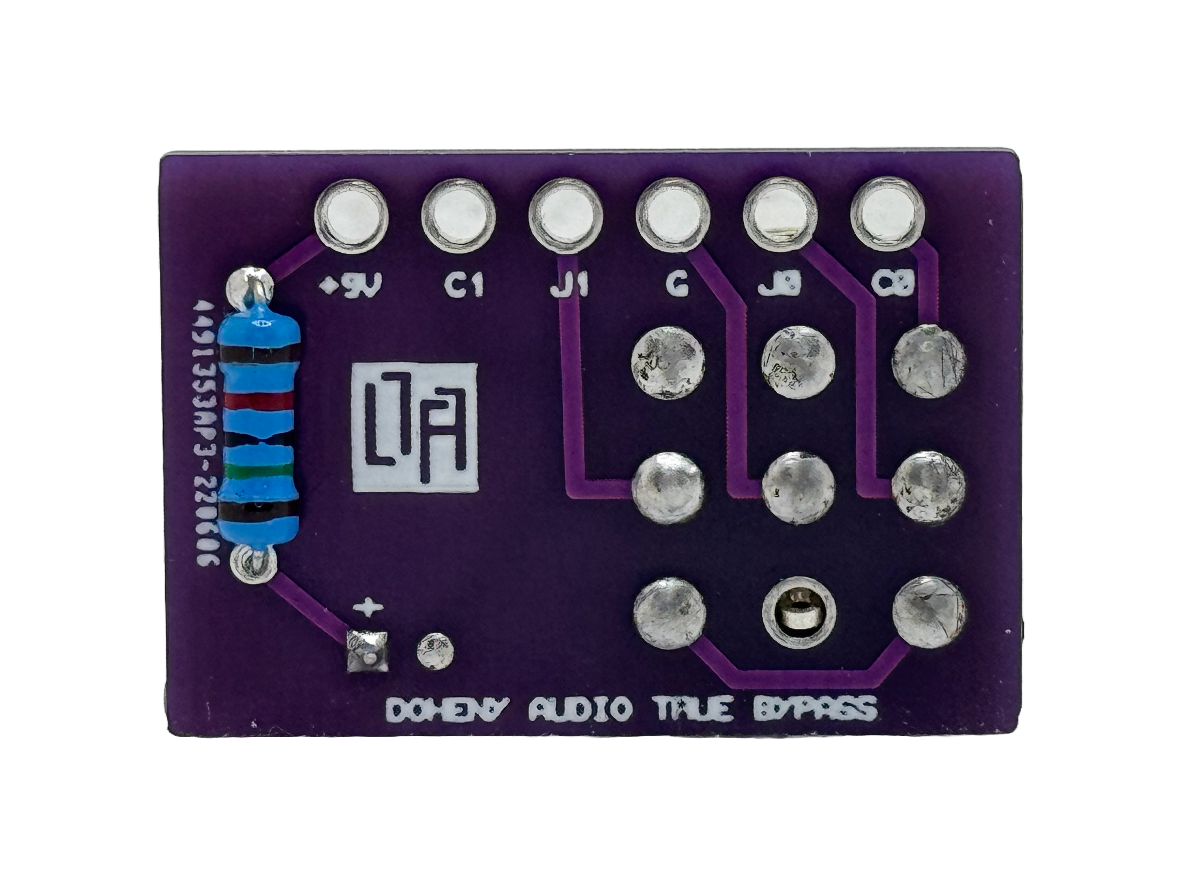 Doheny Audio Mini 3PDT 9Pin Latching Foot Switch Guitar Effect PCB