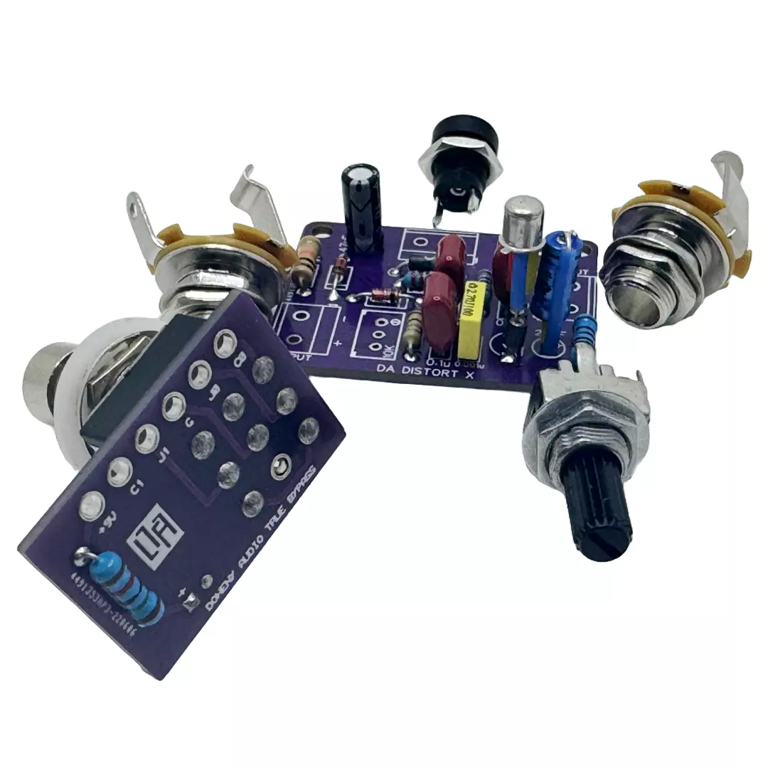 Fuzz Distortion Guitar Effect Pedal DIY Beginner Pedal Kit