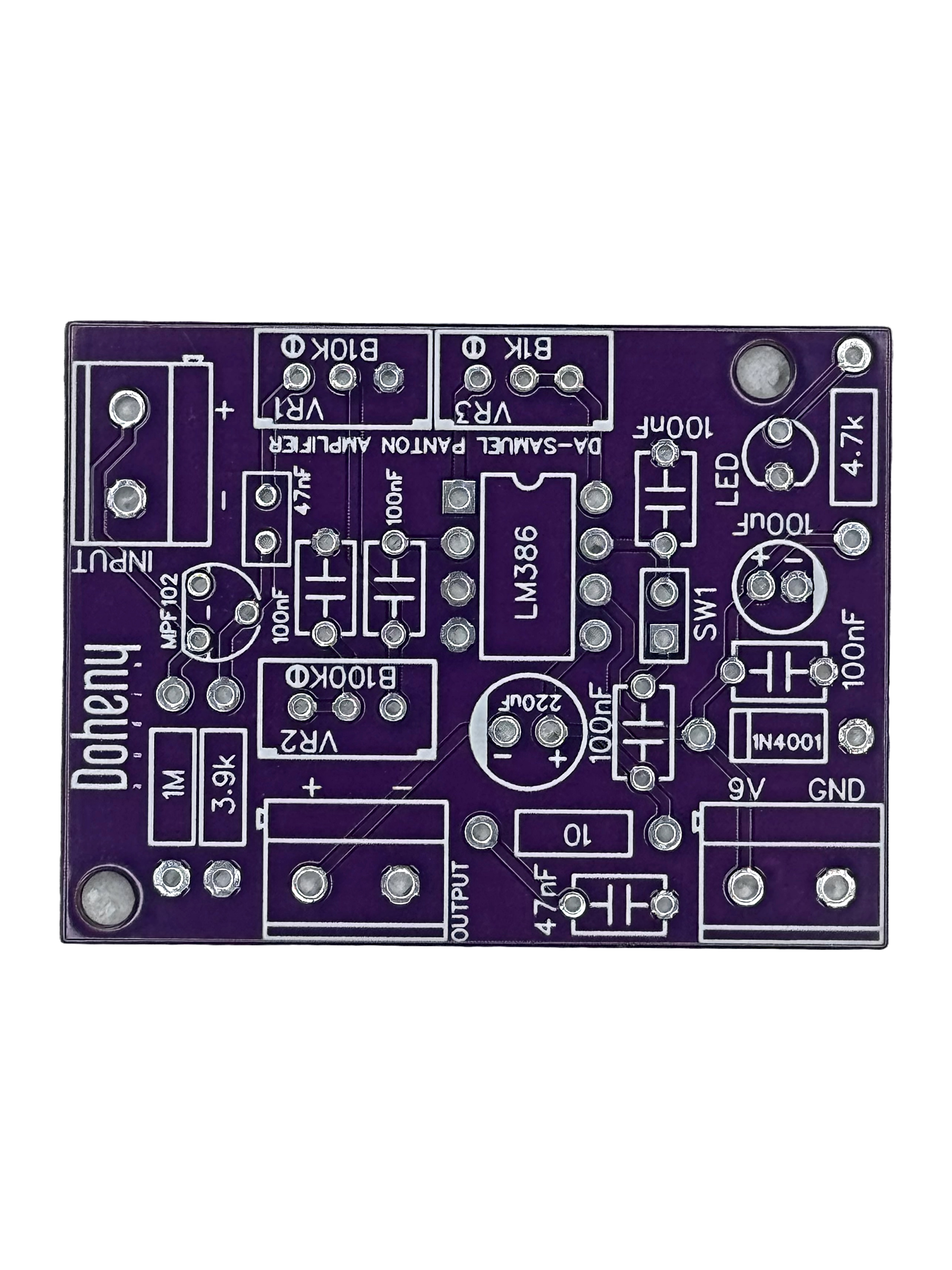 Doheny Audio Samuel Panton Amp Build Kit