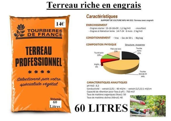 Terreau Professionnel.