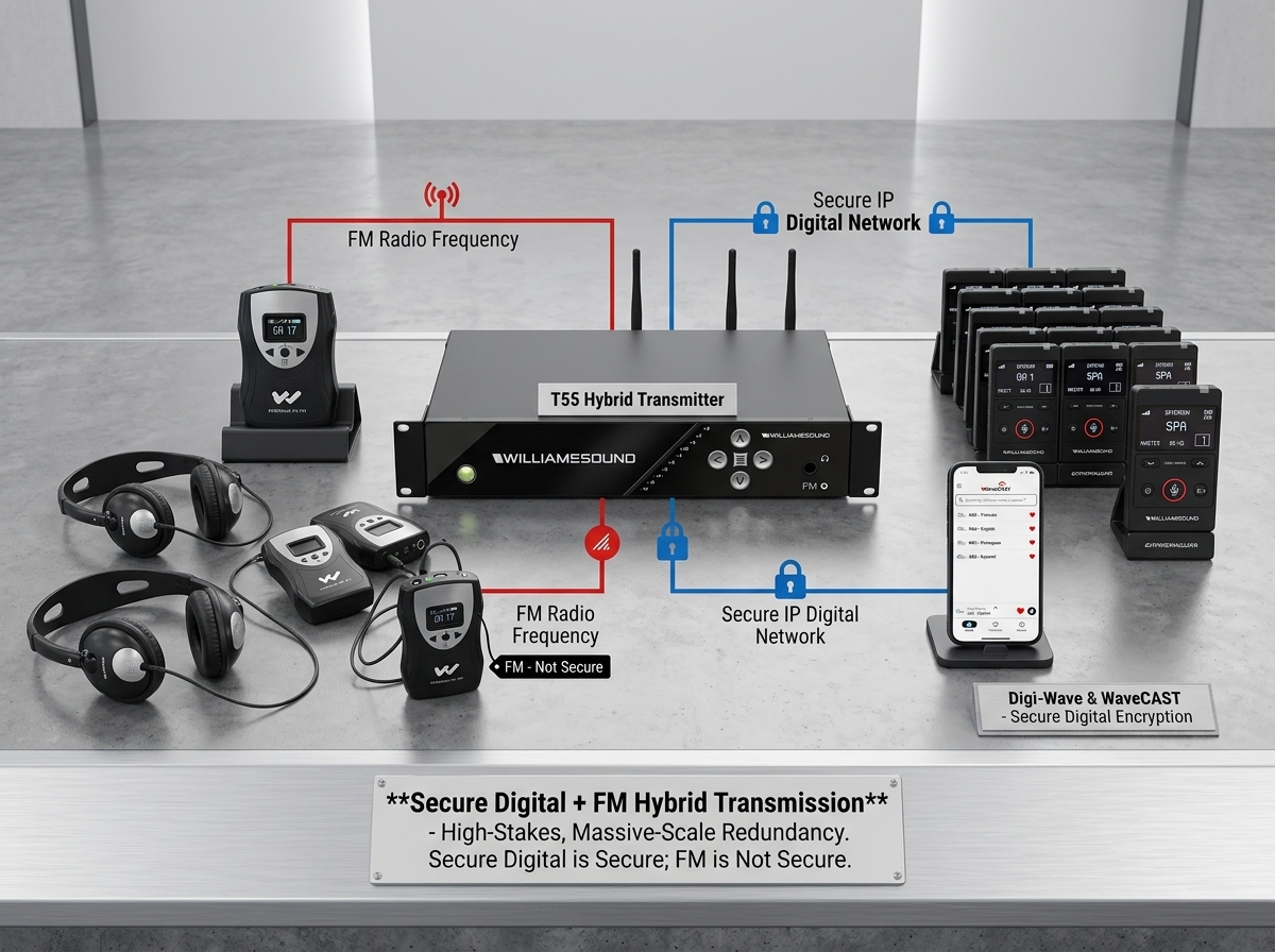 Equipos de Interpretación con Transmisión Redundante