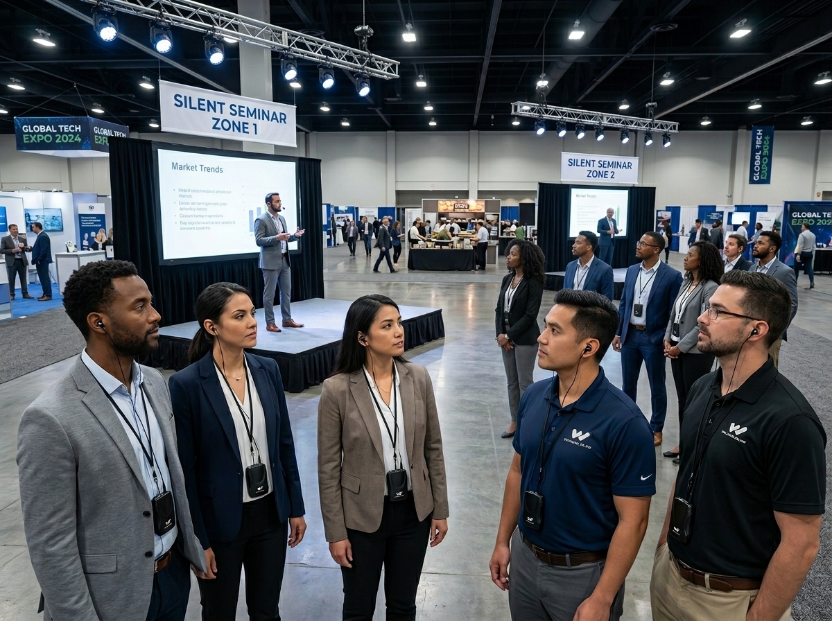 Silent Conferences & Trade Show Audio