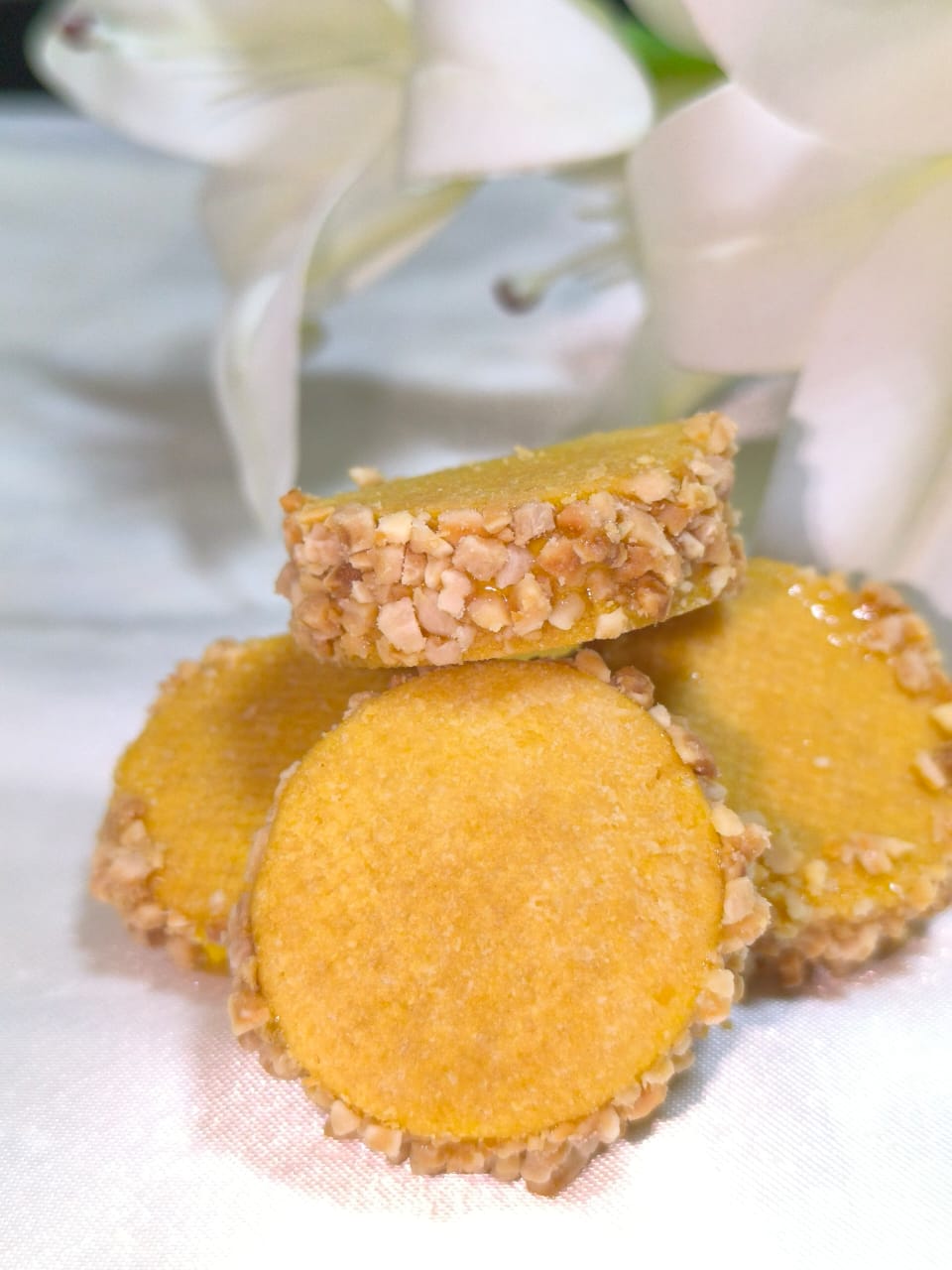 Sablé au citron vert et amandes concassé 250g