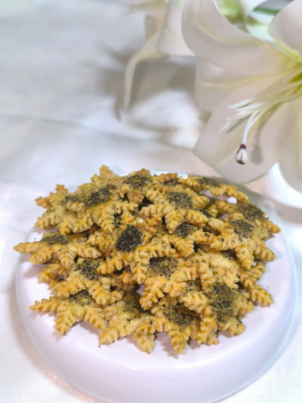 Etoile de neige salée au romarin et thym 220g