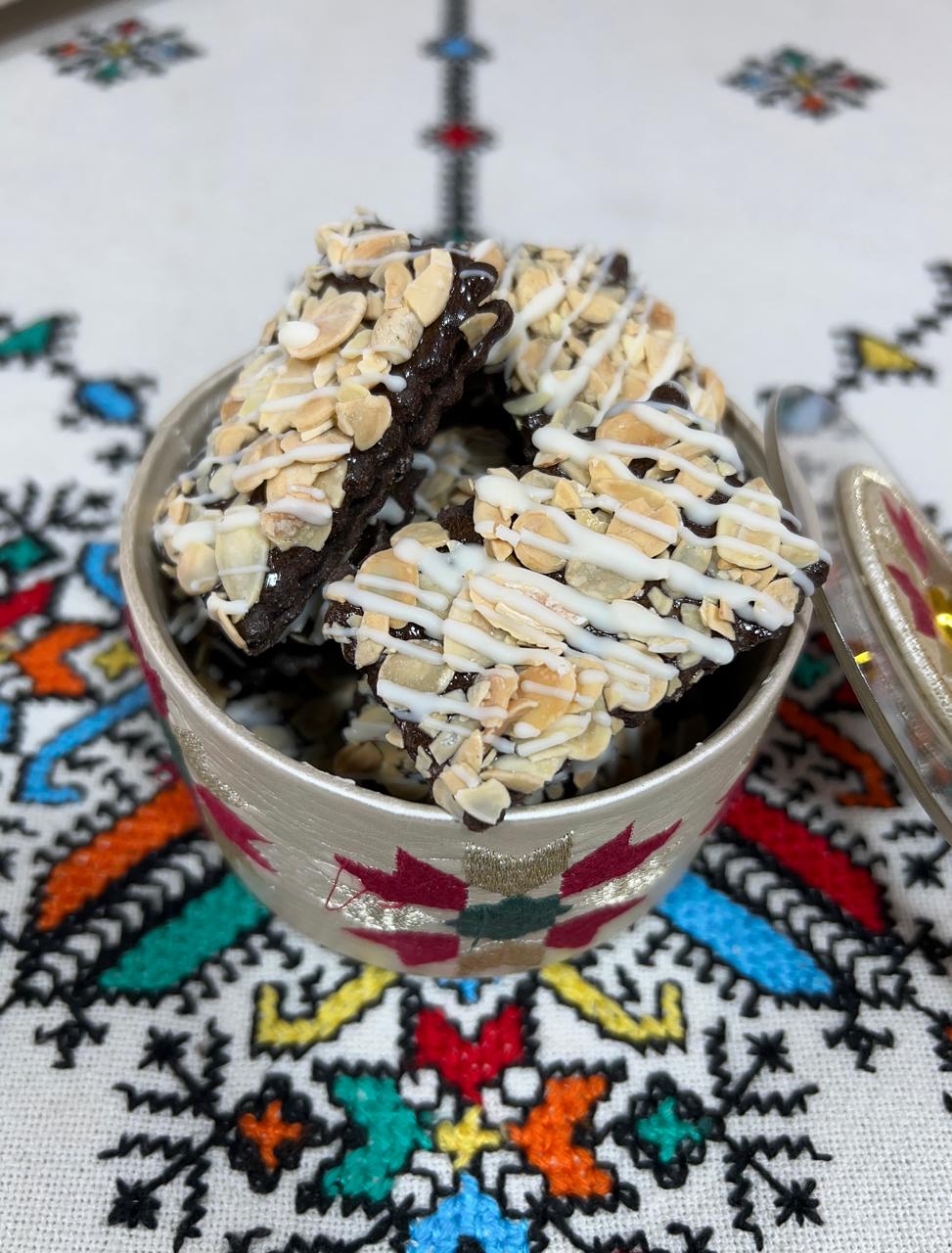 cacao pur & amandes effilées