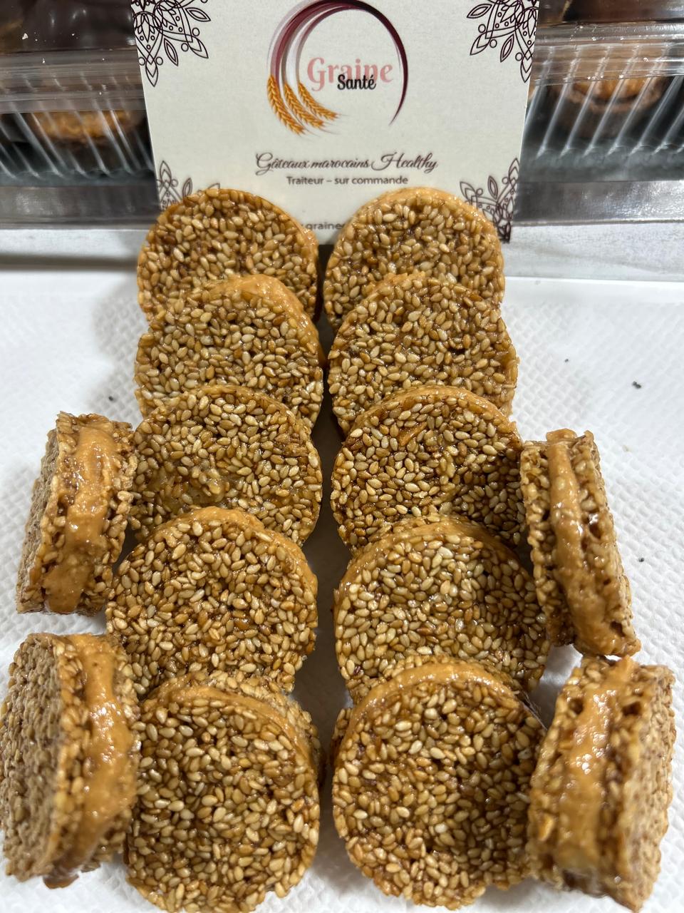 Nougat aux graines sésames praliné 250g