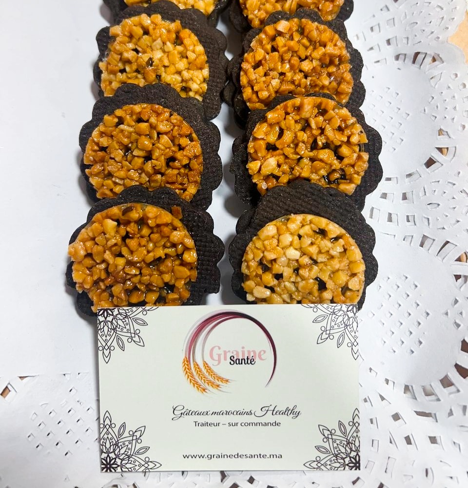 Sablé Chocolat & Nougat aux Amandes