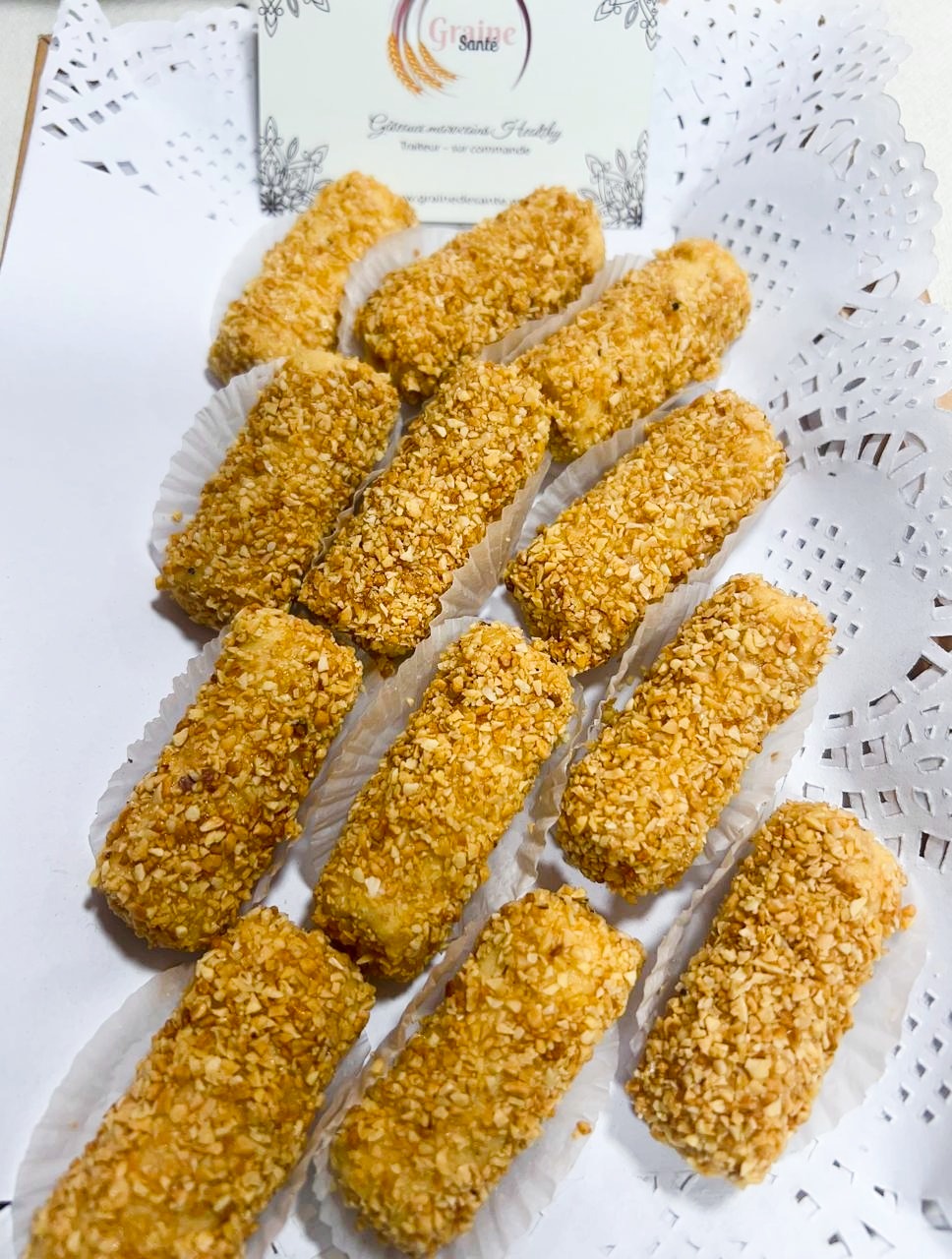 Sablé Sucré au Fromage & Amandes