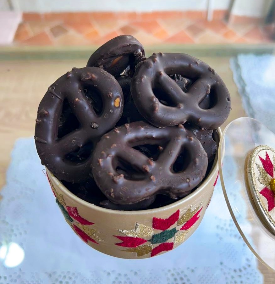 Bretzel Chocolat Noir & Amande