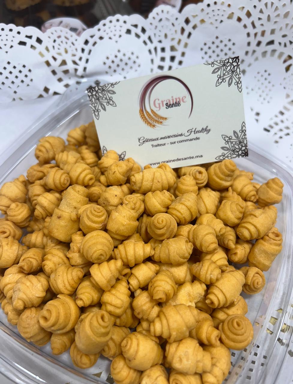 Mini croissant au lait et fromage 250g