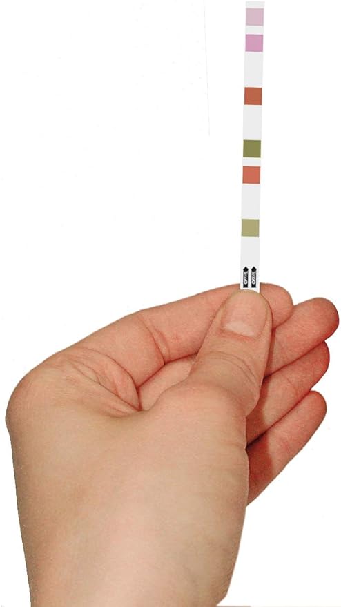 TETRA - Bandelettes de Test 6en1 - Pour le Contrôle de la Qualité de l'Eau - 60 Secondes - 25 Bandelettes