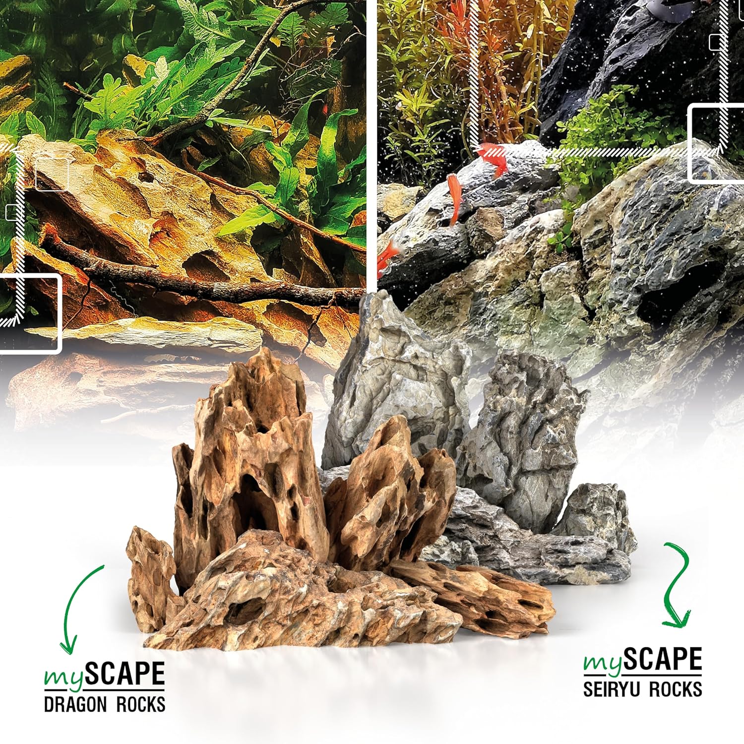 ARKA Pierres Dragon Stone 5 kg mySCAPE pierres naturelles