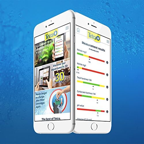 TETRA - Bandelettes de Test 6en1 - Pour le Contrôle de la Qualité de l'Eau - 60 Secondes - 25 Bandelettes