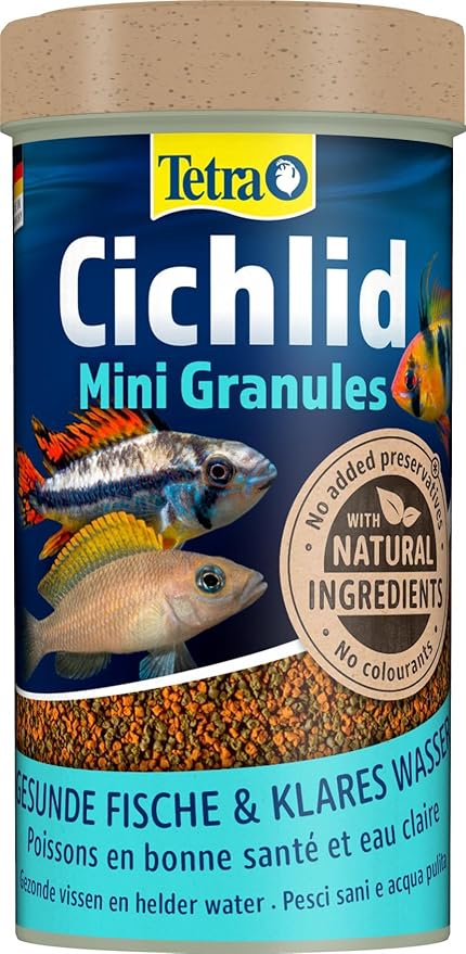 Tetra - 146518 - Cichlid Mini Granules - 250 ml, Multicolore, 110 g