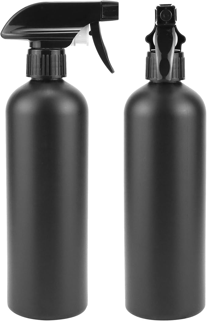 Vaporisateur de 500 ml, bouteille spray vide, noir, pour la pulvérisation, le soin des plantes, le nettoyage