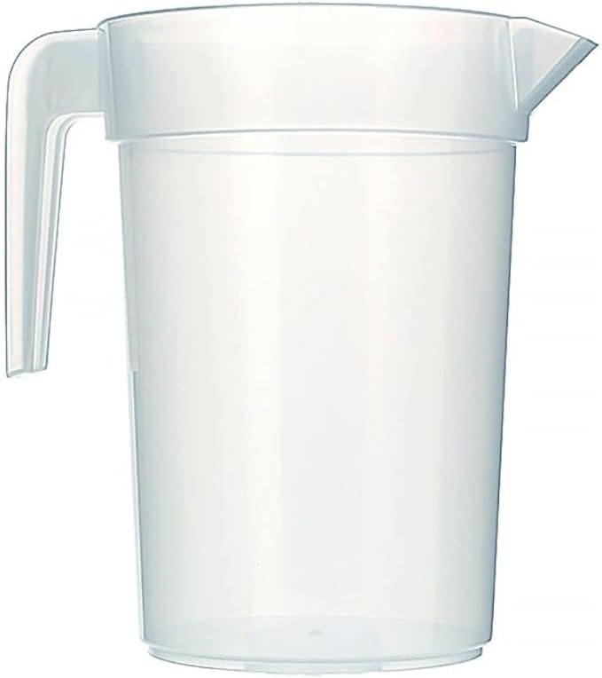 PICHET Plastique 1L TRANSPARENT pour les changements d'eau