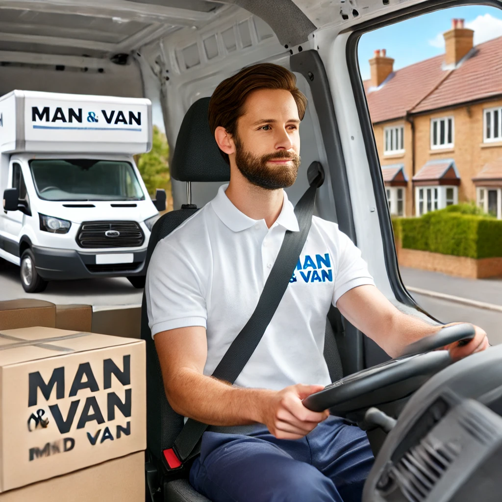 Man with a Van, one local trip with Leovan driver and luton van