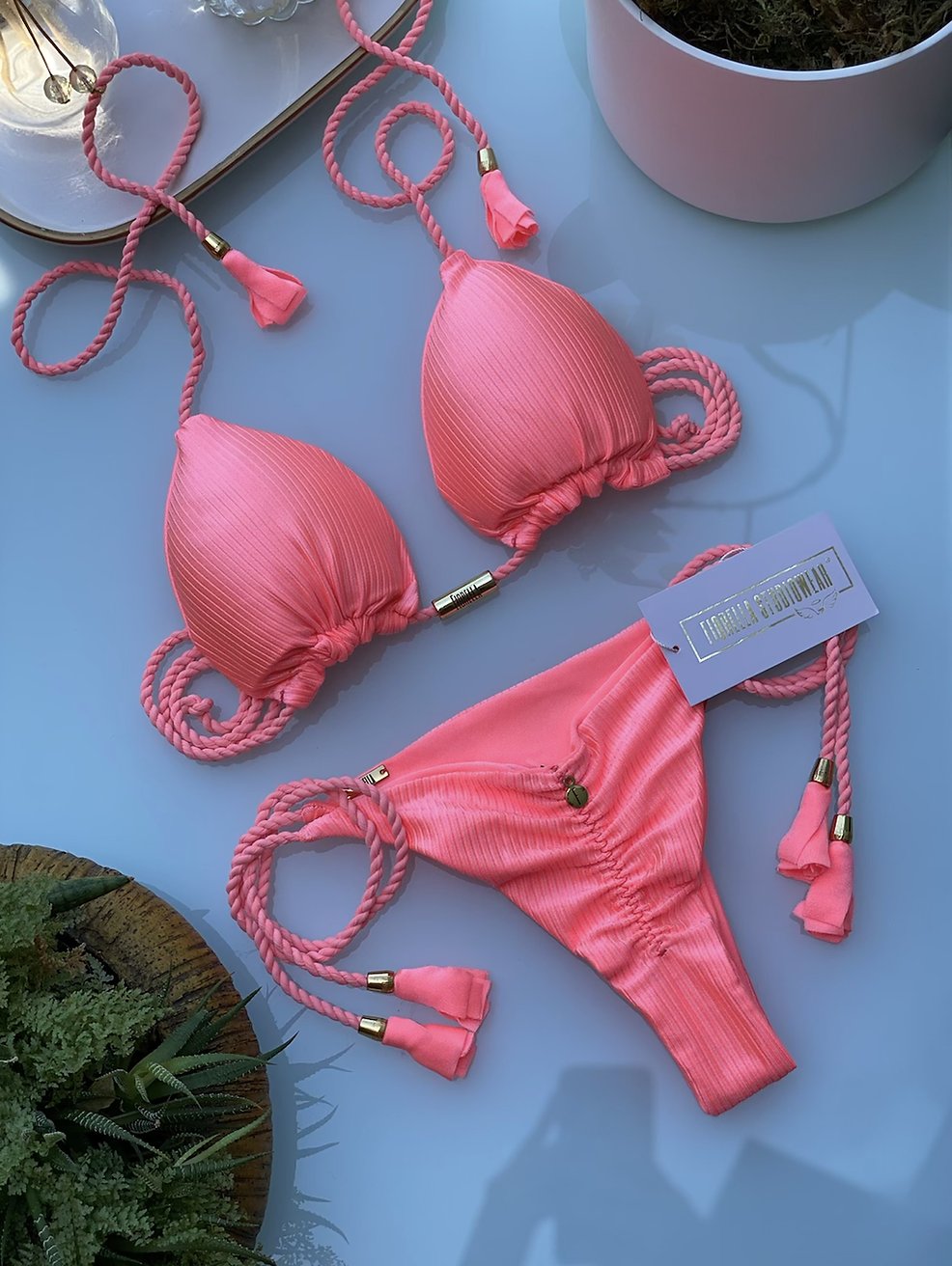 Geovanella Coral Bikini
