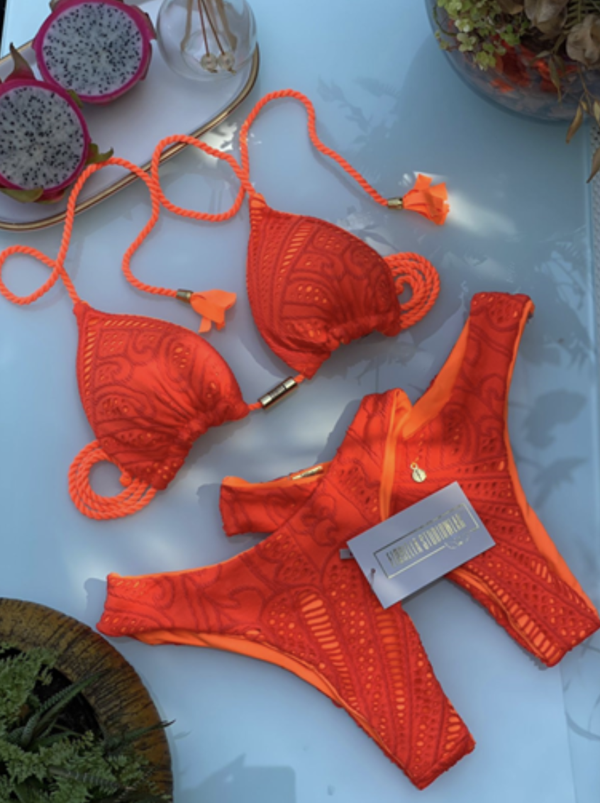 Camelia Lace Triangle Bikini