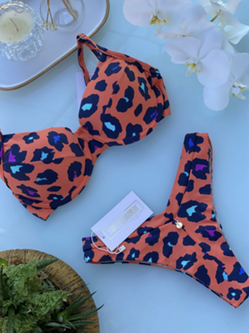 Marry Animal Print Bikini 