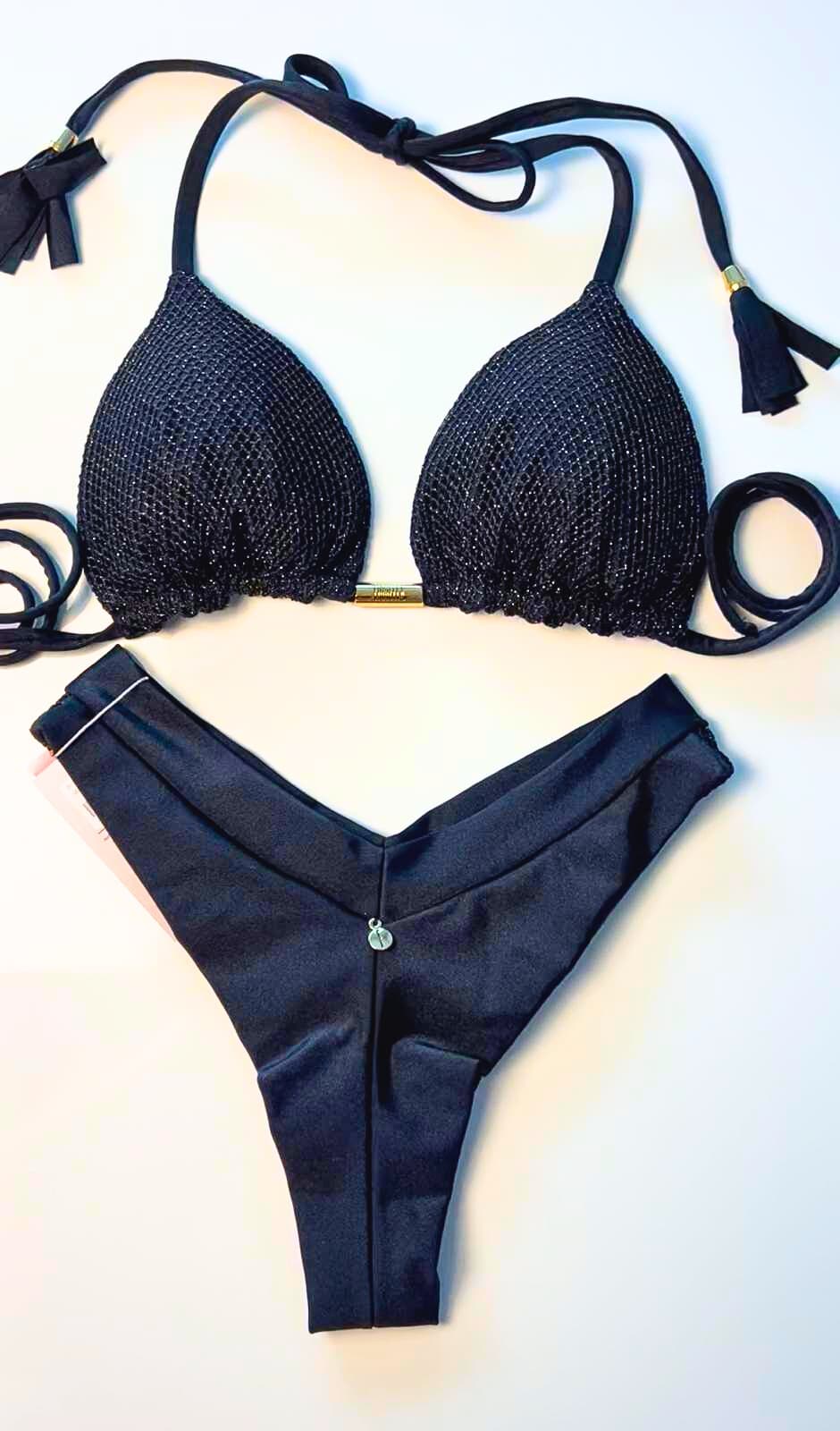 Genova, Black Gold Shimmery