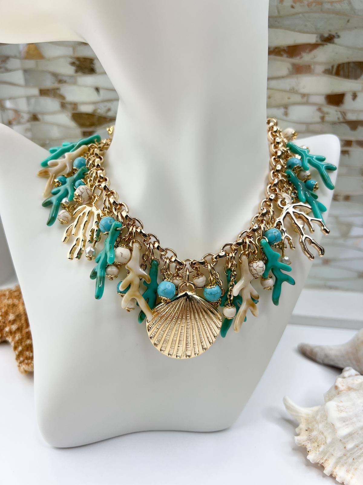 Coastal Charm Shell Necklace