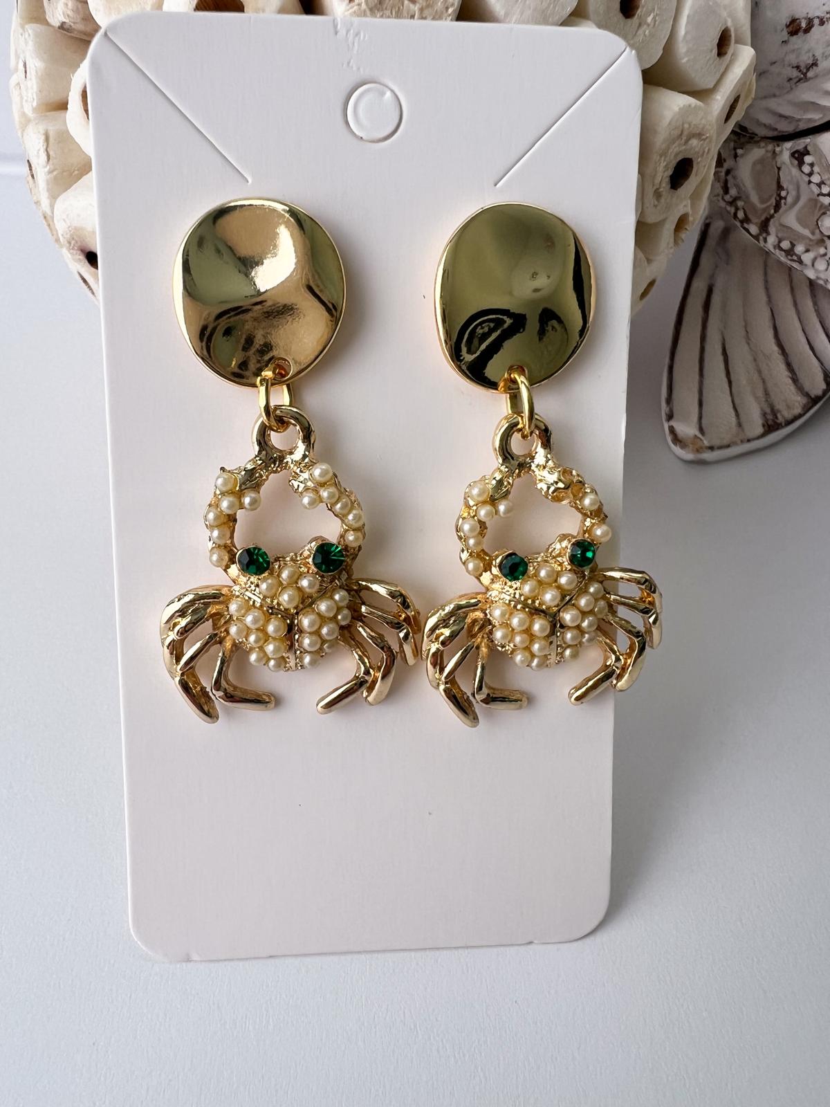 Crab Earrings