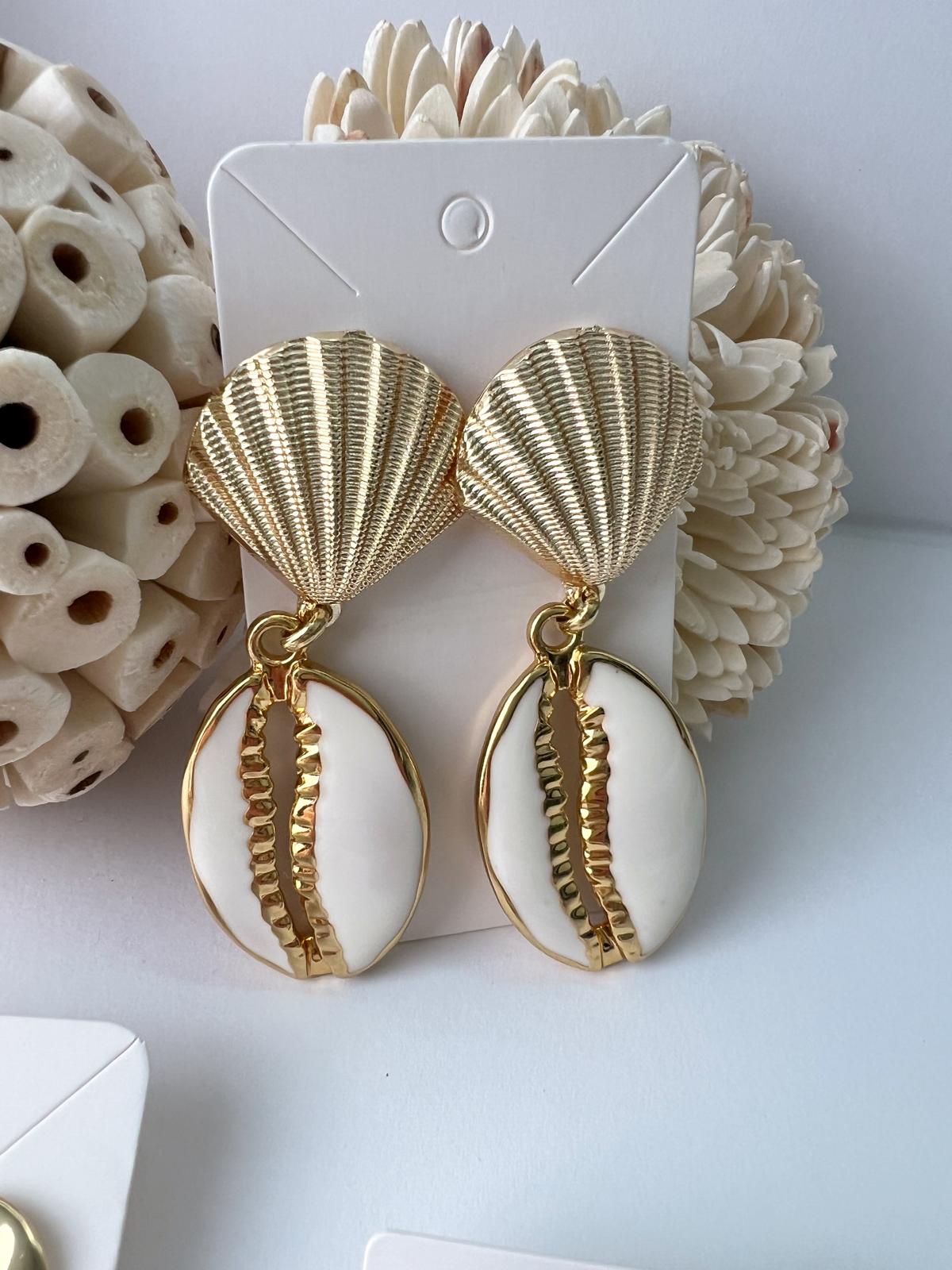 Cowrie Earrings