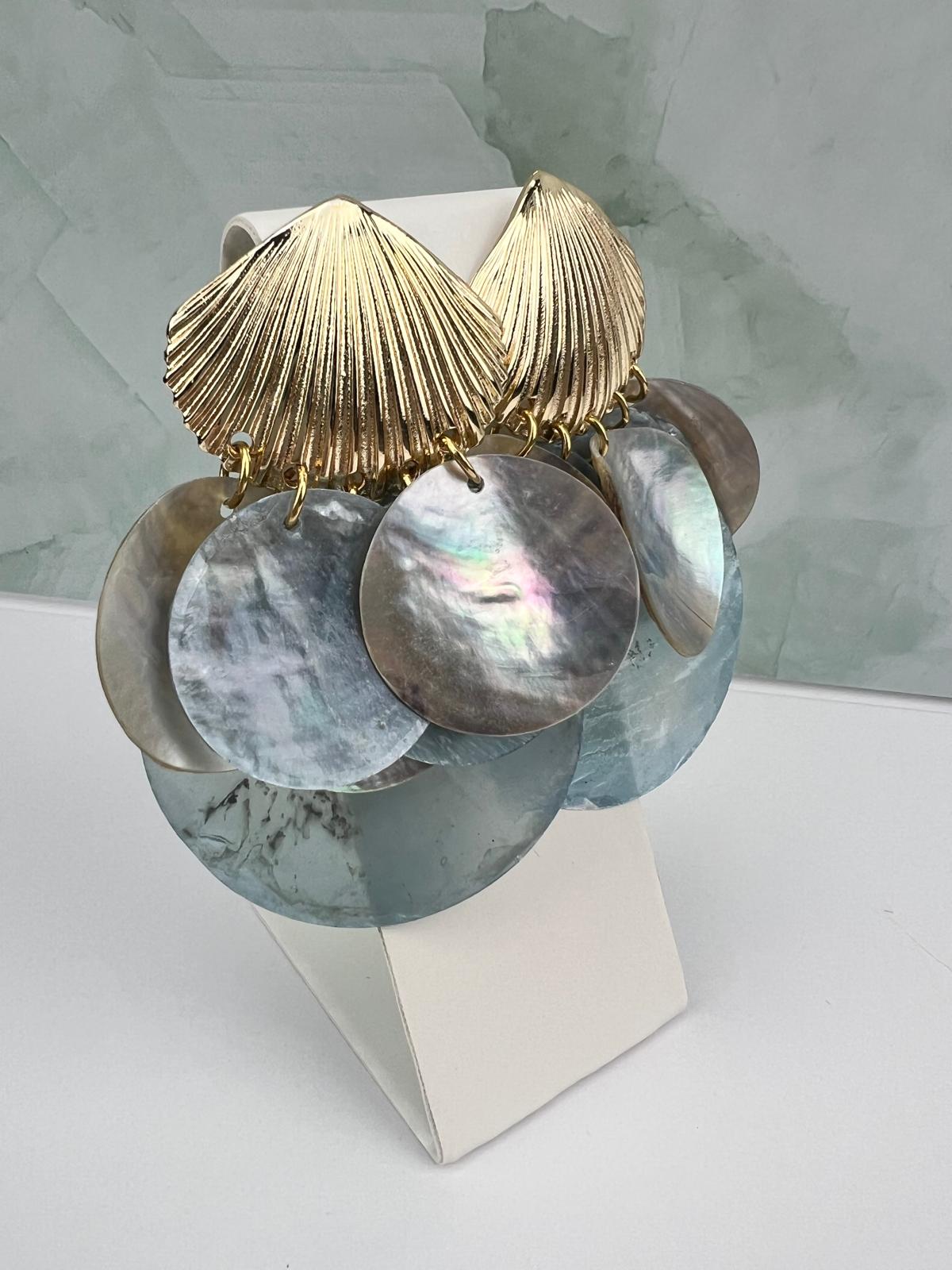 Ocean Glow Mother-of-Pearl Earrings