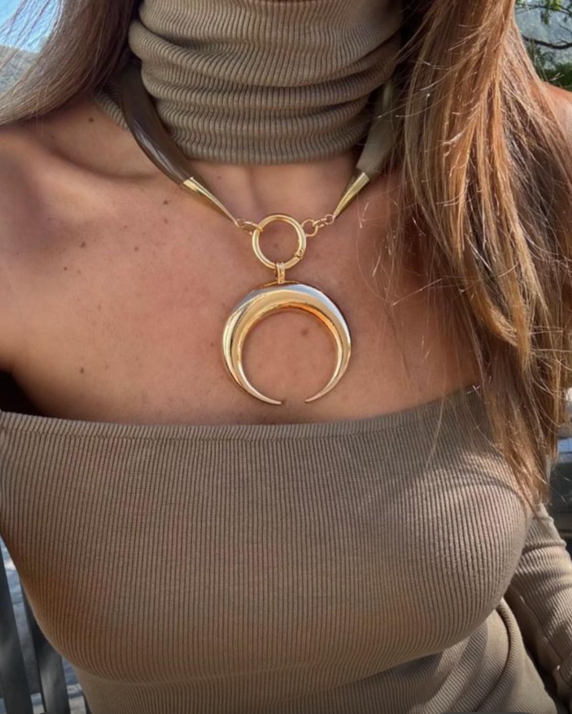 Handmade Horn Necklace