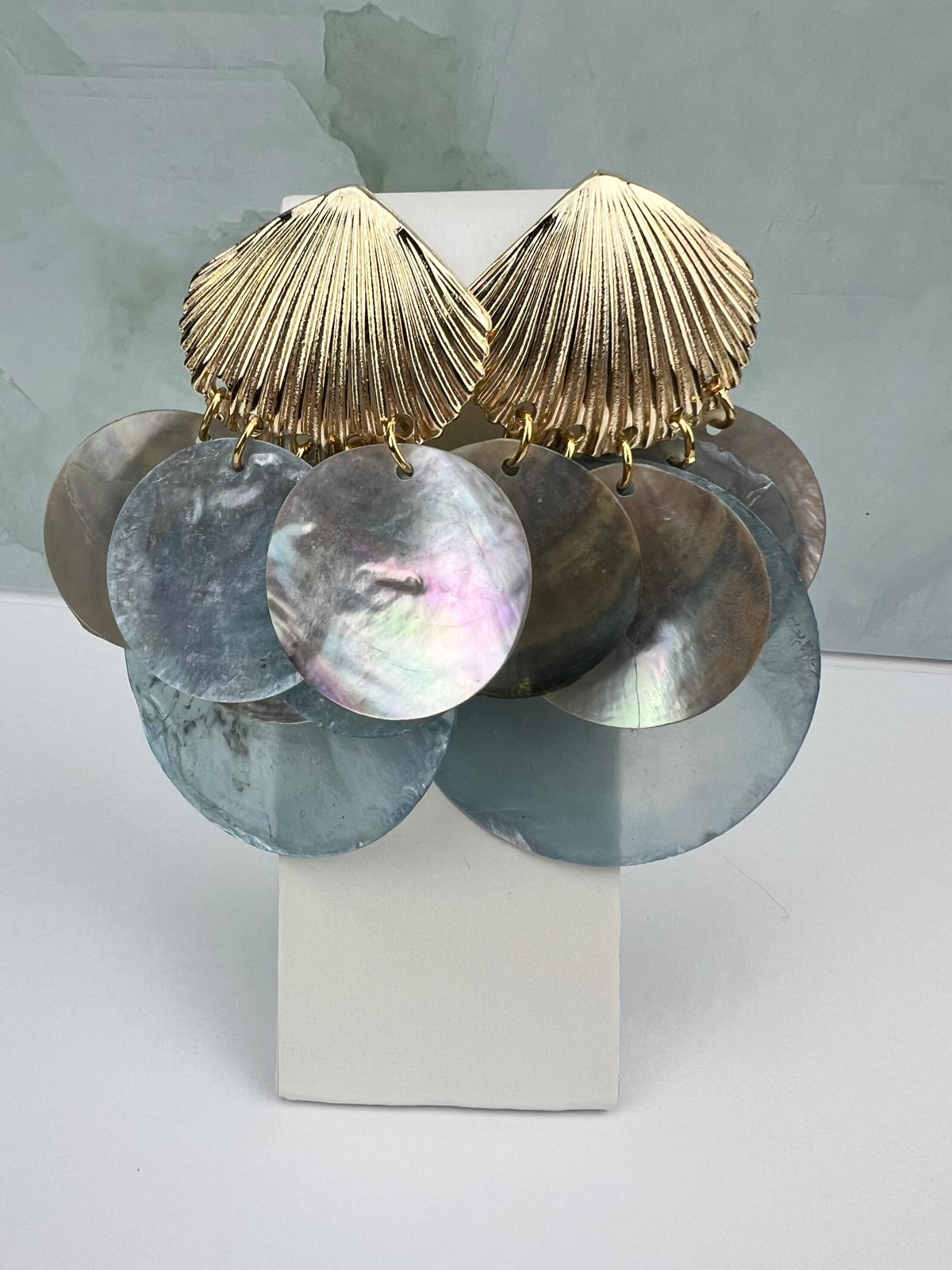 Ocean Glow Mother-of-Pearl Earrings