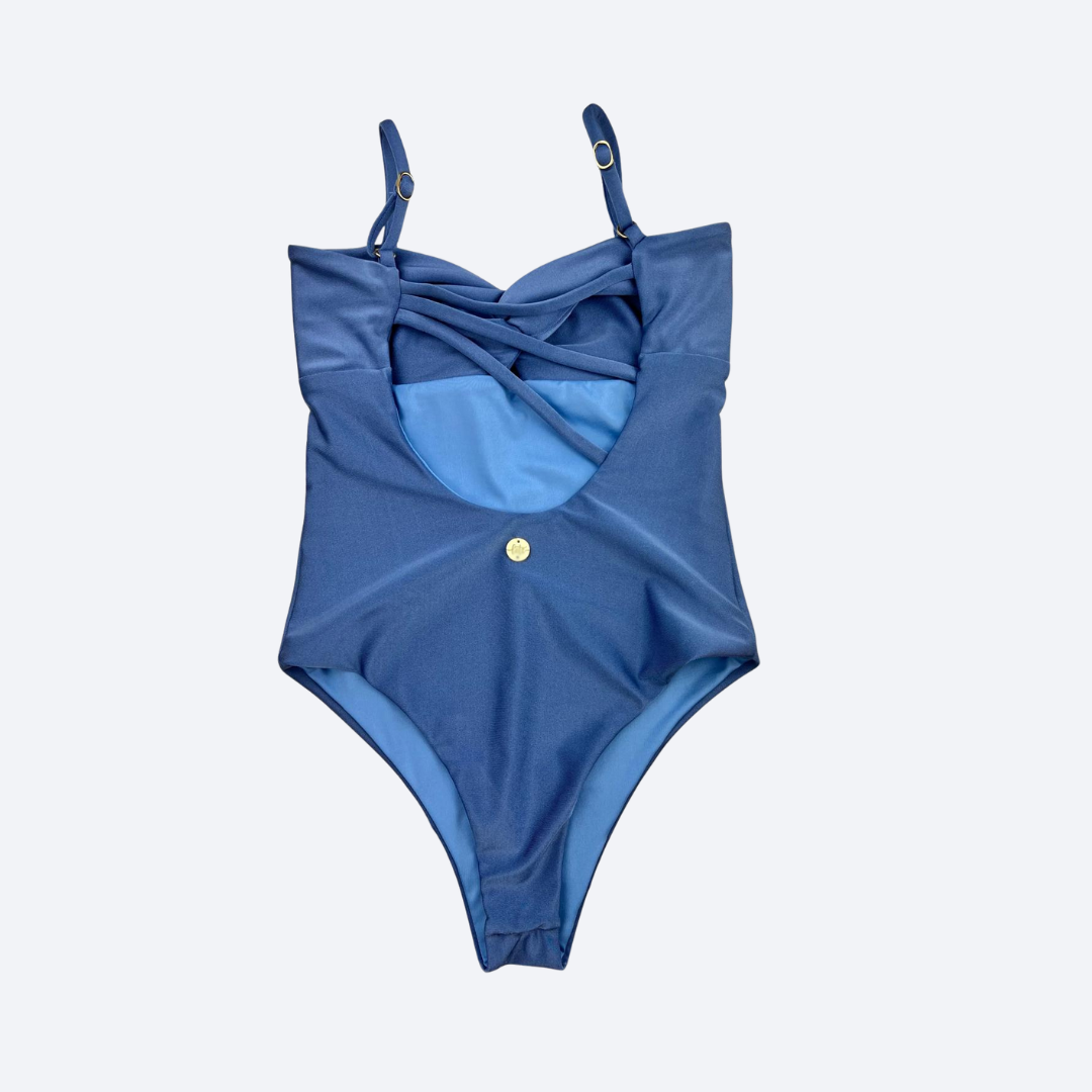 Sky Blue Bodysuit – Gym to Beach One-Piece