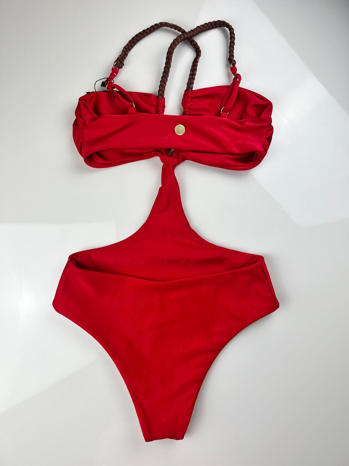 Christmas Red Monokini 