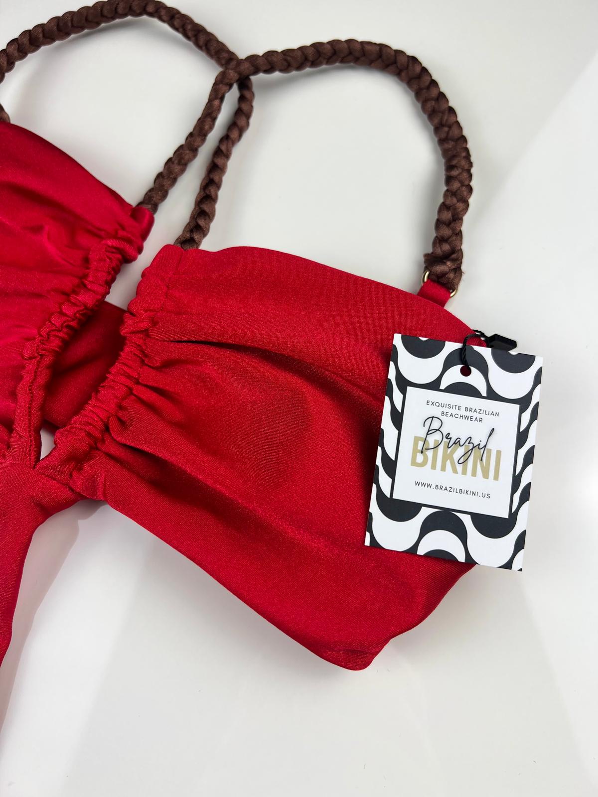 Christmas Red Monokini 