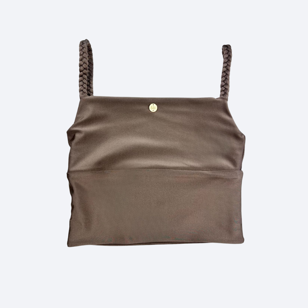 Braided Bliss Gym Crop Top - Helena