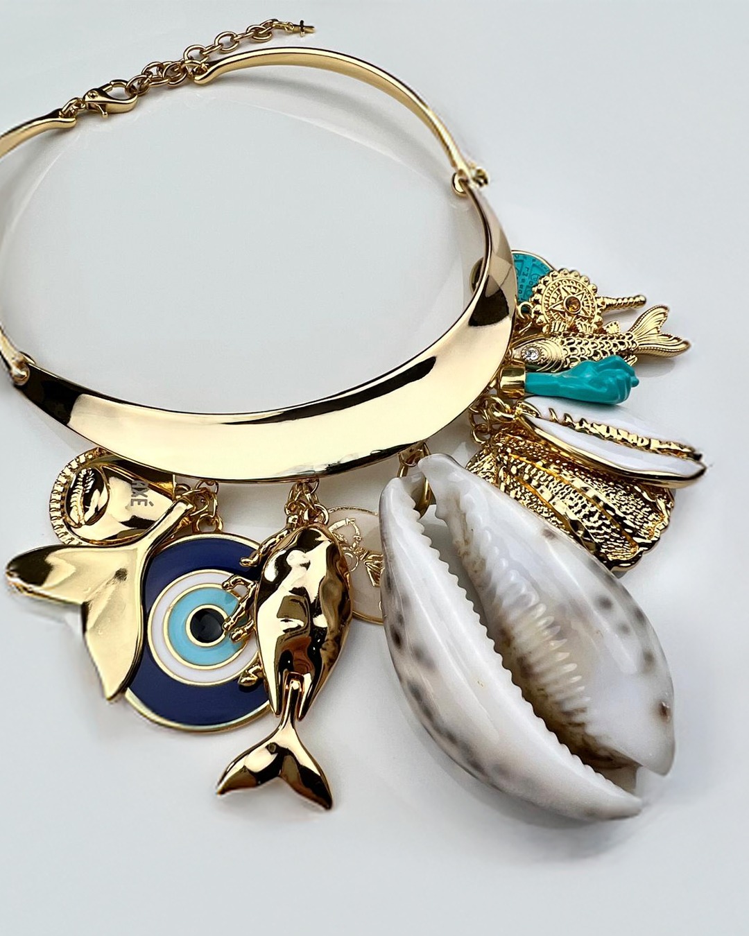 Coastal Charm Necklace  – Statement Jewelry