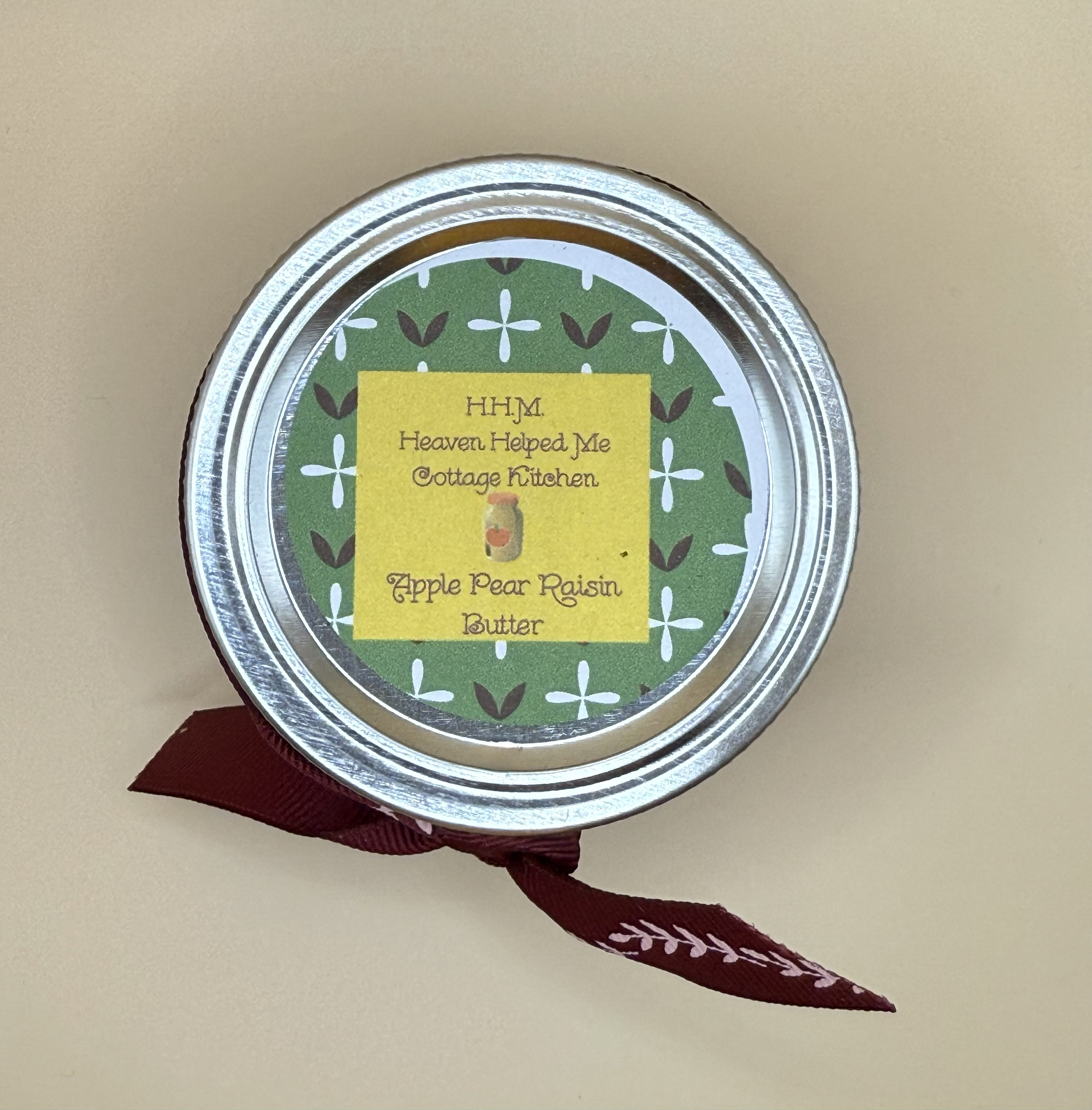 Apple Pear Raisin Butter