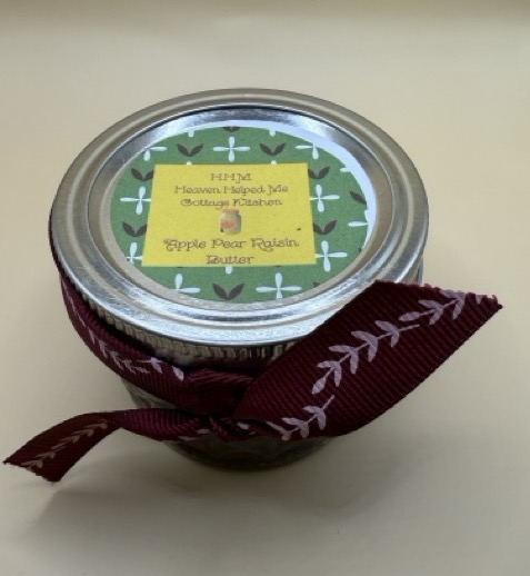 Apple Pear Raisin Butter