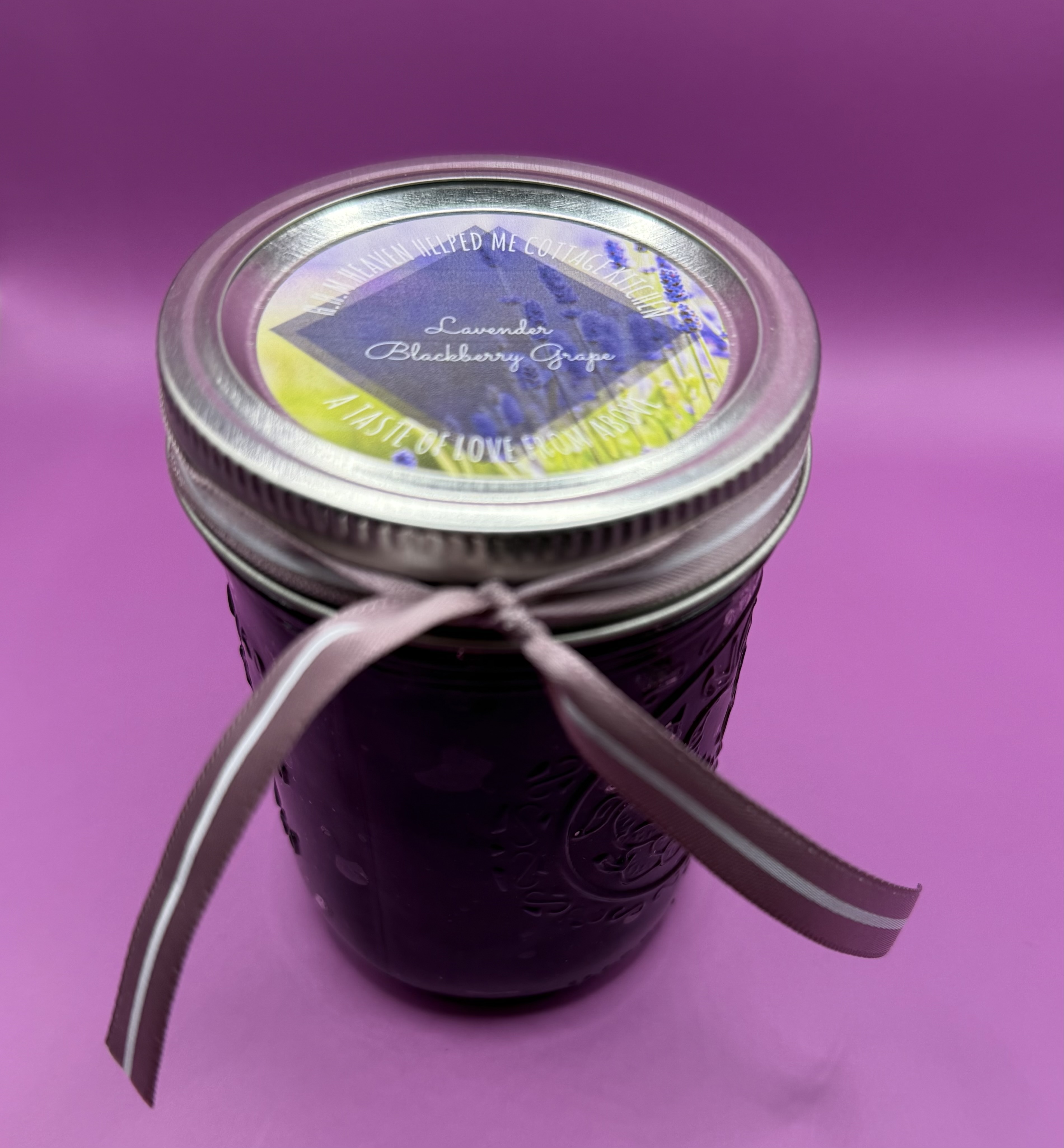 Lavender Blackberry Grape Chutney