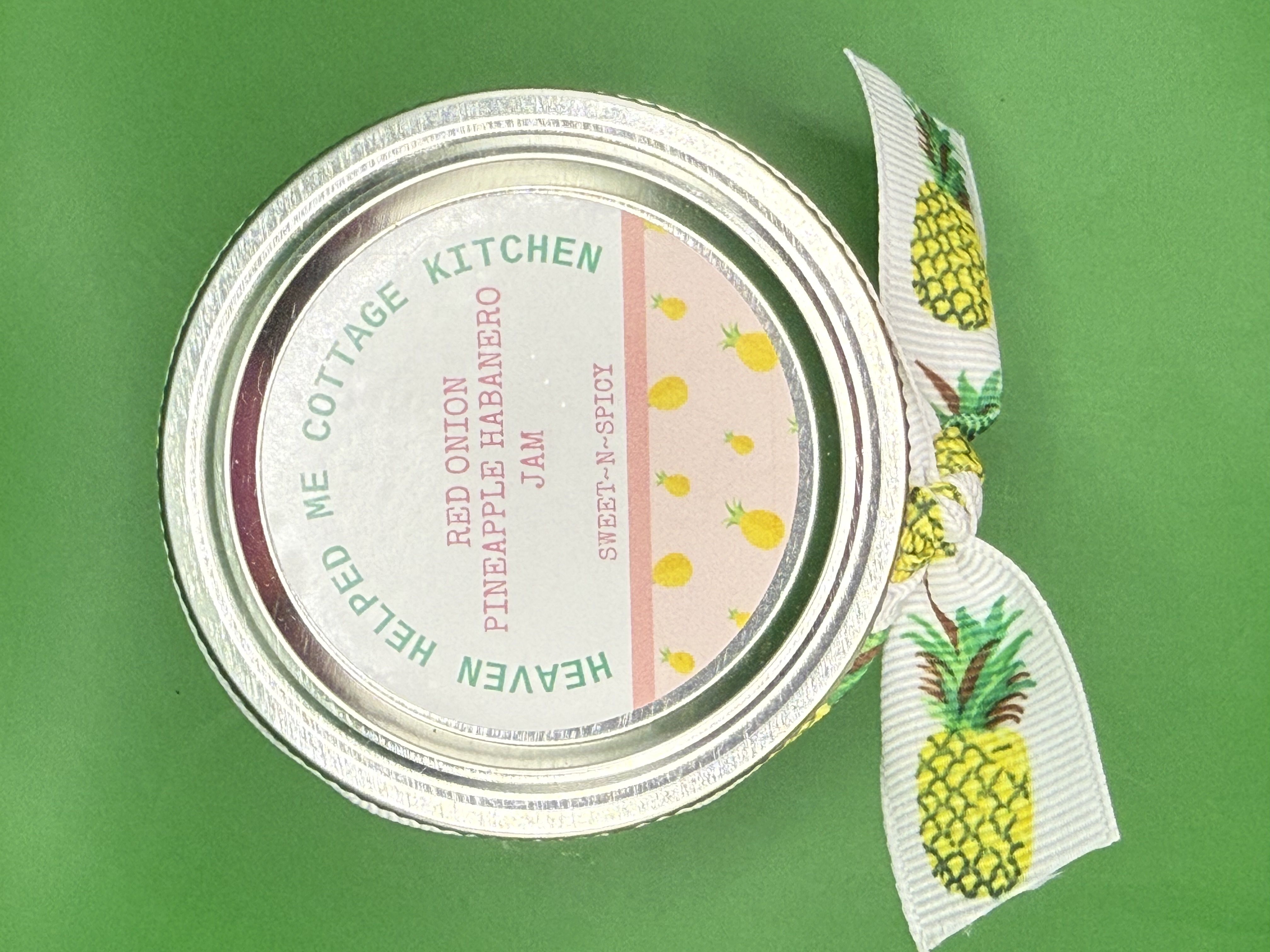 Red Onion Pineapple Habanero Jam