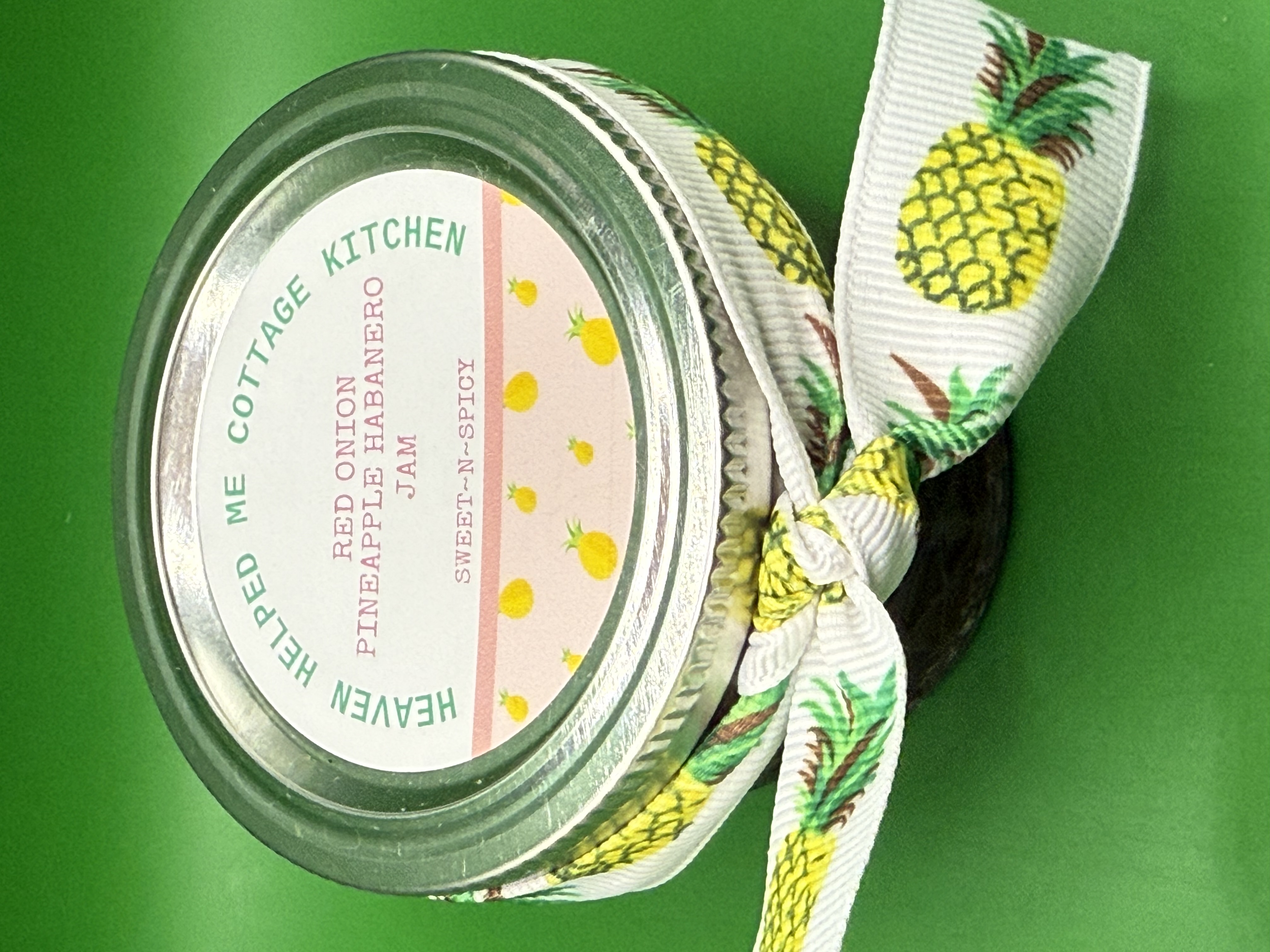 Red Onion Pineapple Habanero Jam