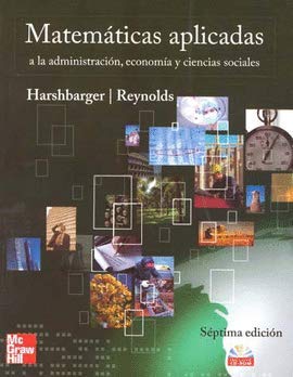 MATEMÁTICAS APLICADAS A LA ADMINISTRACIÓN, ECONOMÍA Y CIENCIAS SOCIALES