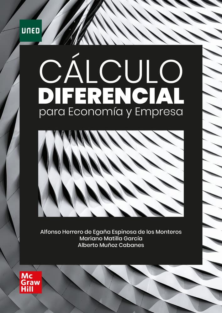 CALCULO DIFERENCIAL PARA ECONOMÍA Y EMPRESA