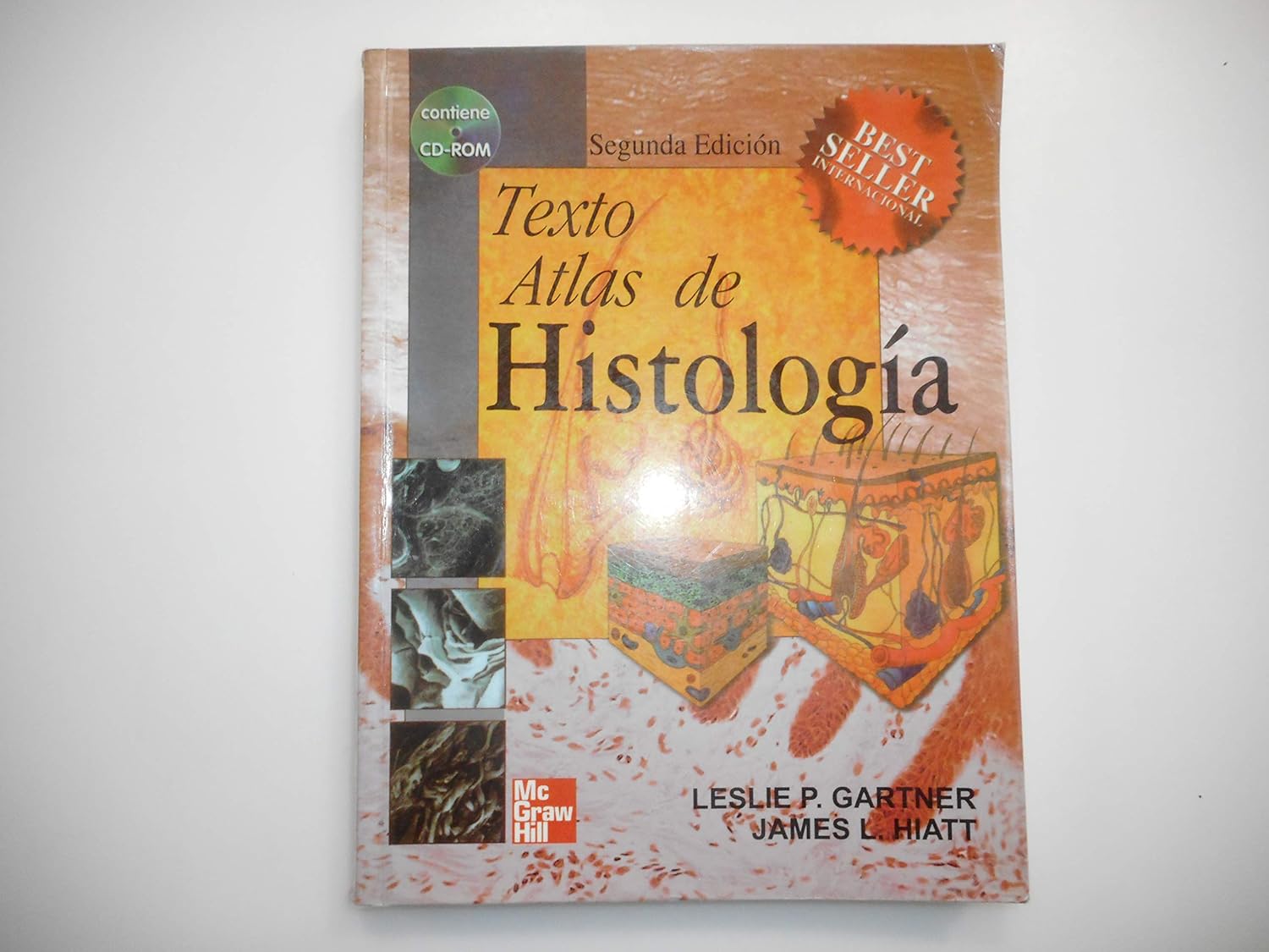 TEXTO ATLAS DE HISTOLOGIA + CD-ROM