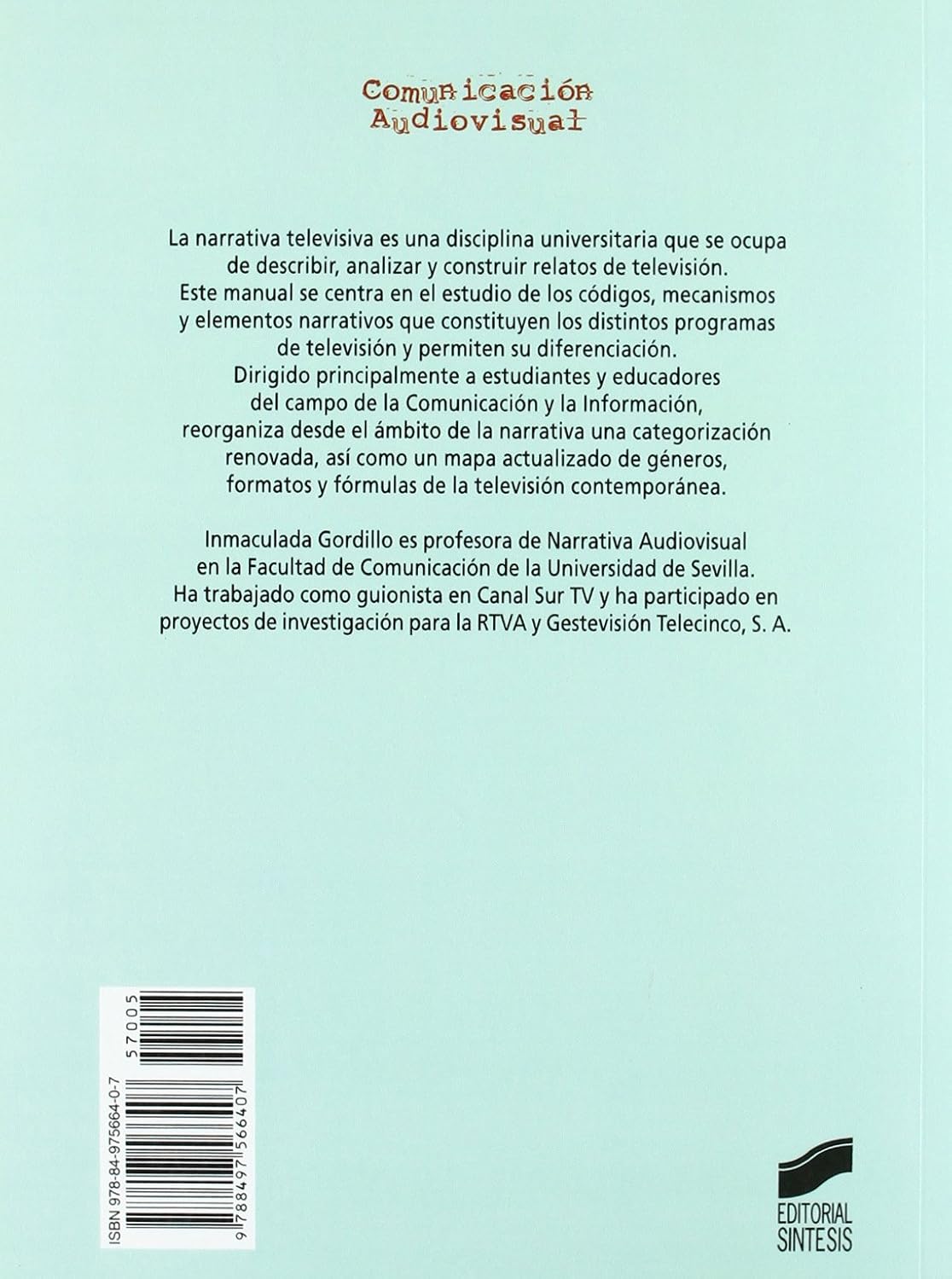 MANUAL DE NARRATIVA TELEVISIVA