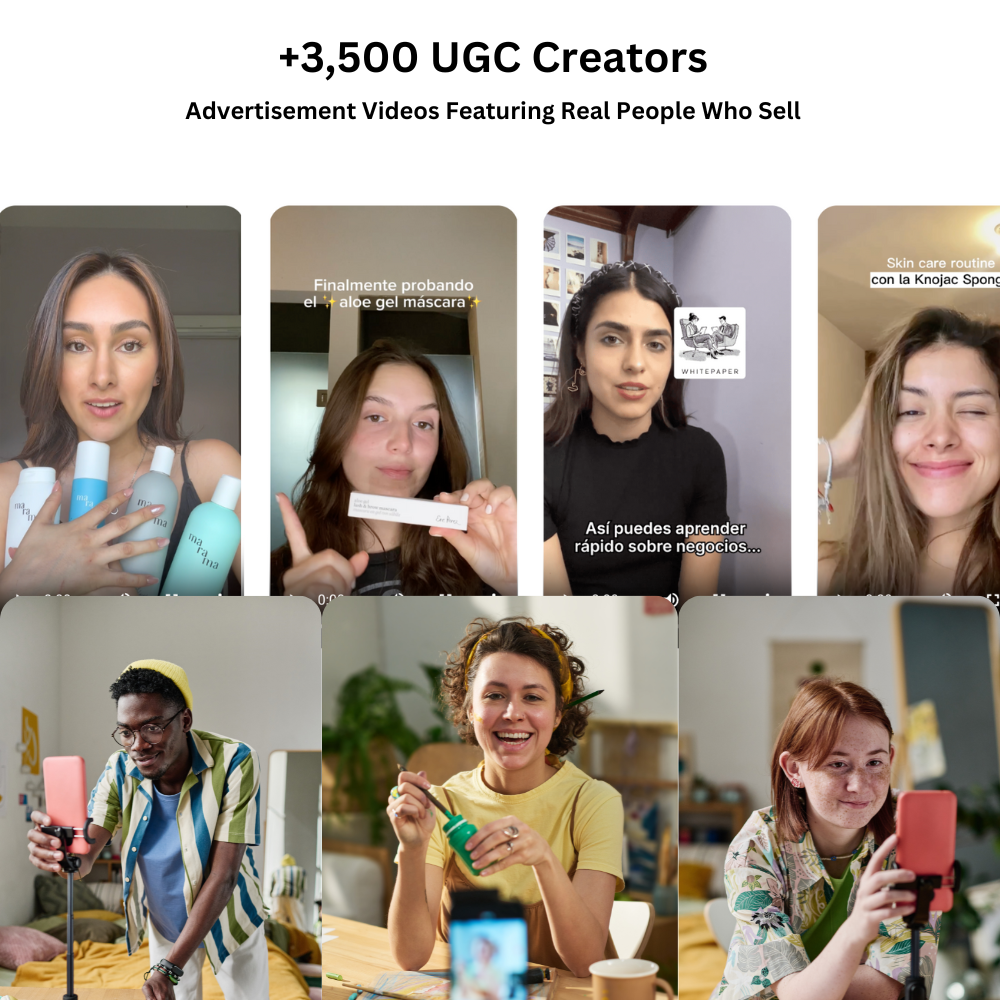 UGC Creators: Advertisement Videos That Sell