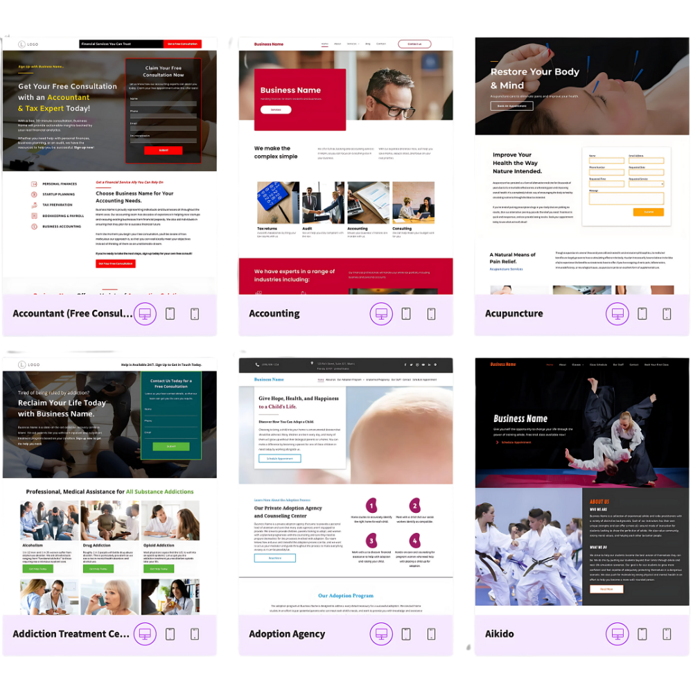 Professional Custom Website