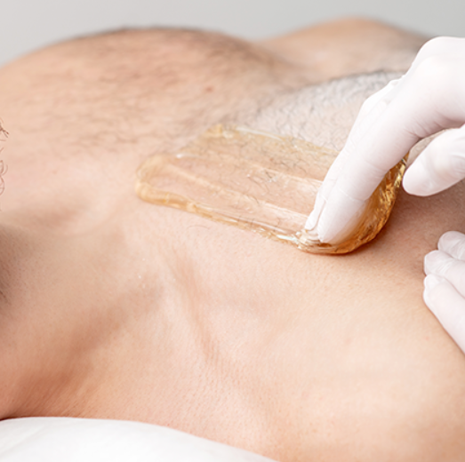 Depilación de Hombres Espalda + Hombros con cera